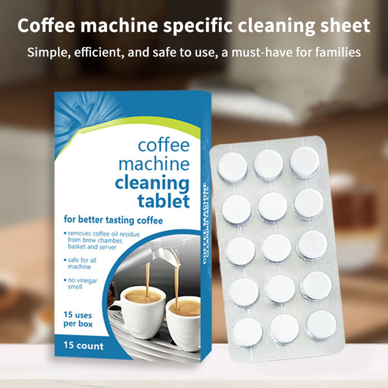 Backflush Tablet Cleaner - New Espresso Machine Cleaning Tablets Descaling-Backflush