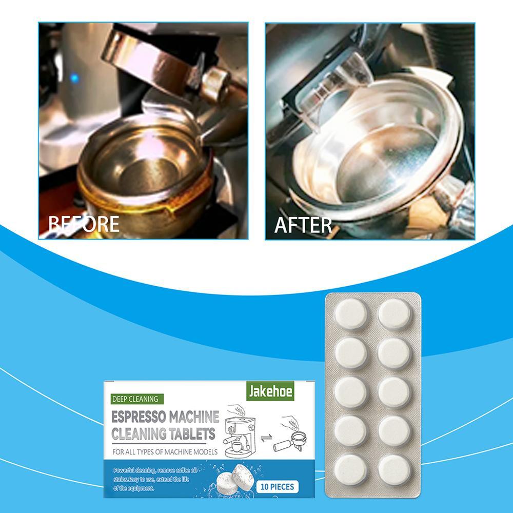Backflush Tablet Cleaner - Espresso Machine Cleaning Tablets Descaling-Backflush Oil
