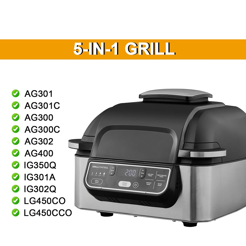 Ninja Air Fryer Af101 - M02K-Stainless Steel Splatter Shield & Grill