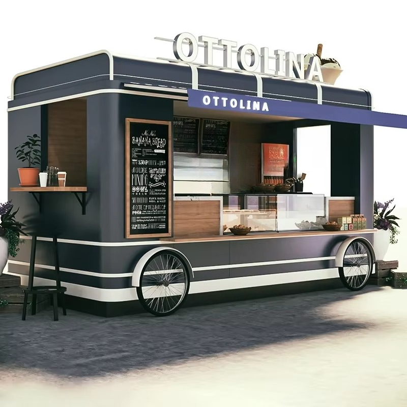 Coffee Equipment Germany - Customized Fully Equipped Donut Food Trailer