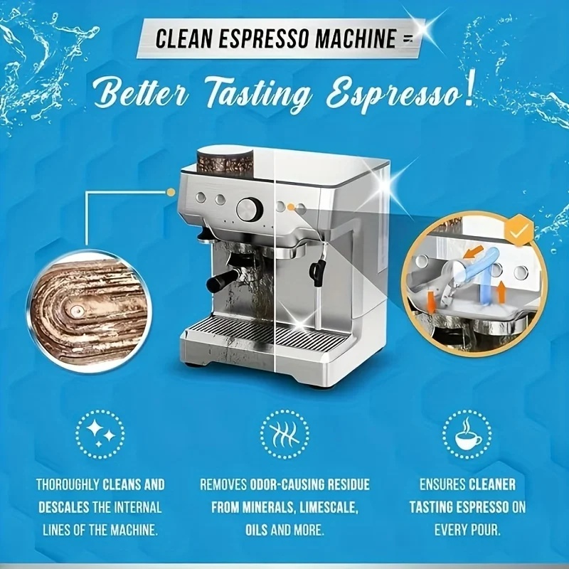 Espresso Machine Cleaning Tabl - огляд і ціна Backflush Tablet Cleaner
