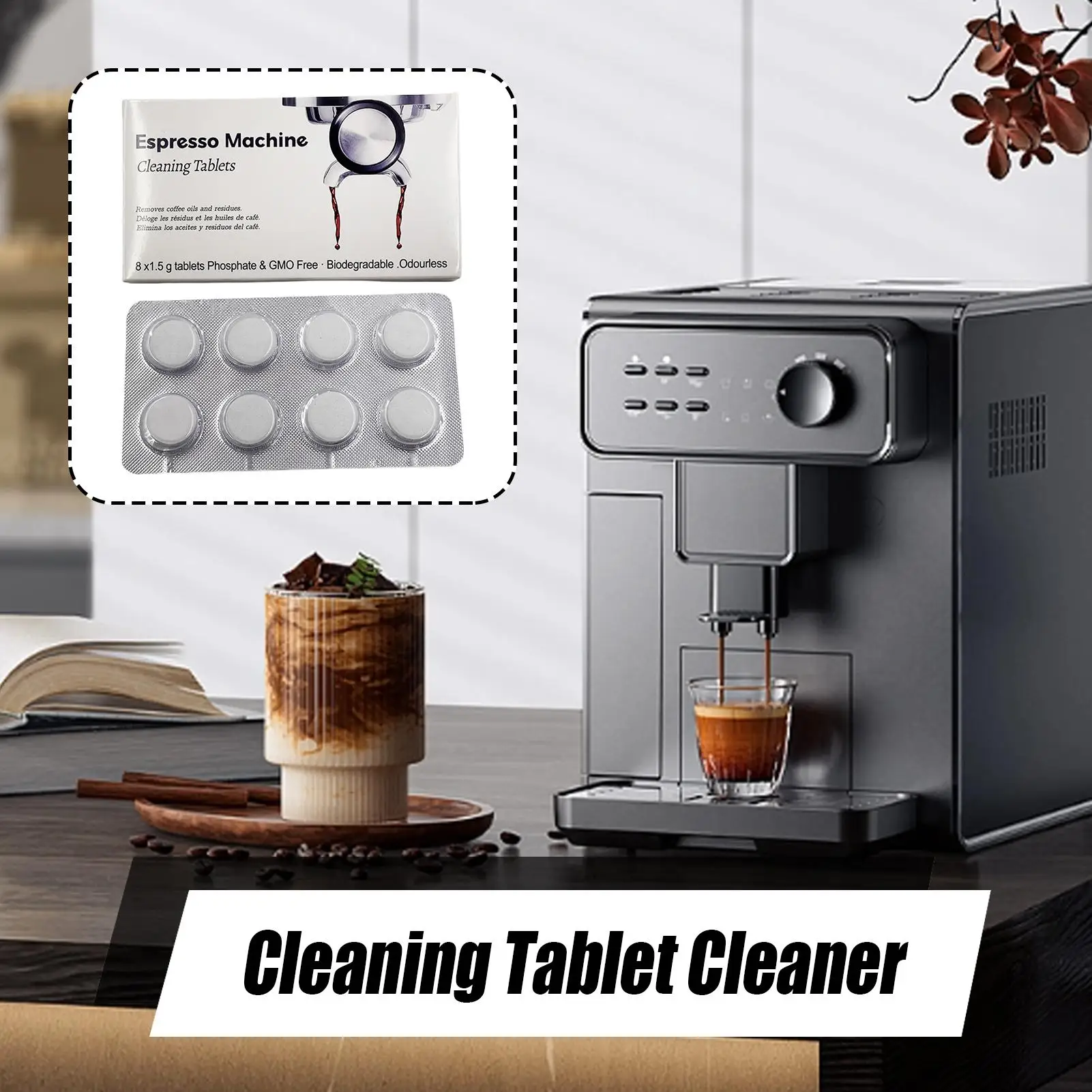 Espresso Machine Cleaning Tabl - огляд і ціна Backflush Tablet Cleaner