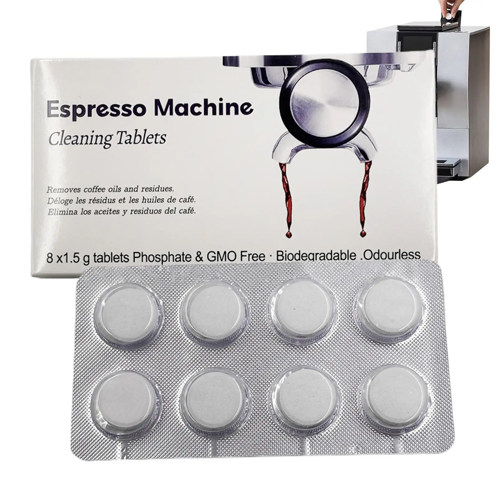 Espresso Machine Cleaning Tabl - огляд і ціна Backflush Tablet Cleaner