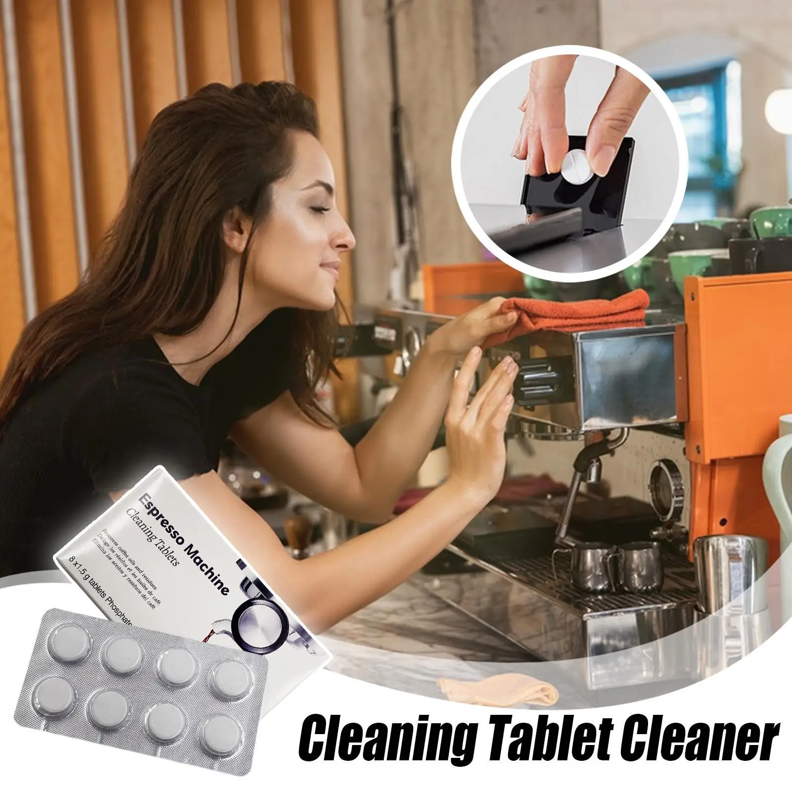 Espresso Machine Cleaning Tabl - огляд і ціна Backflush Tablet Cleaner