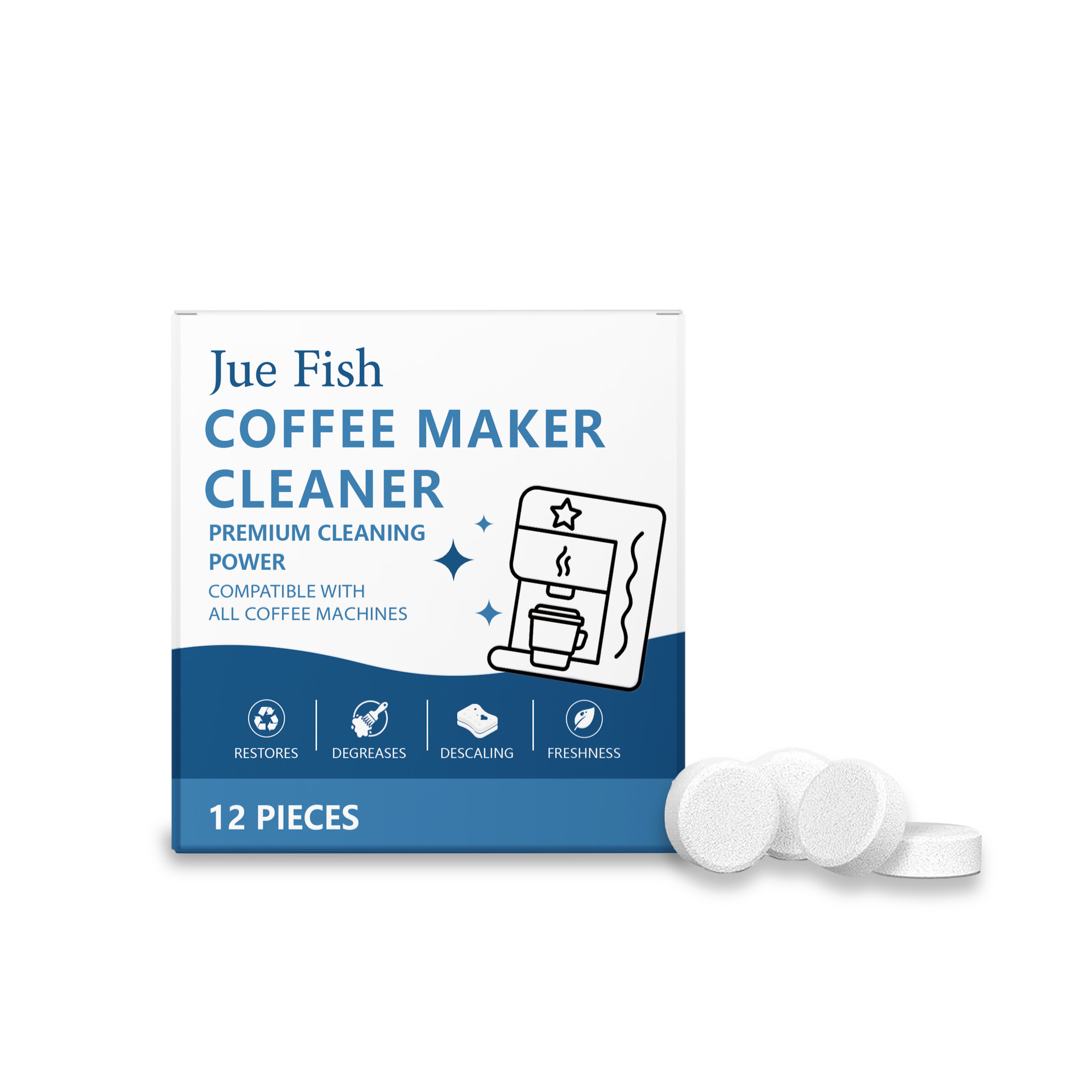 Coffee Machine Cleaning Tablet - огляд і ціна Backflush Tablet Cleaner