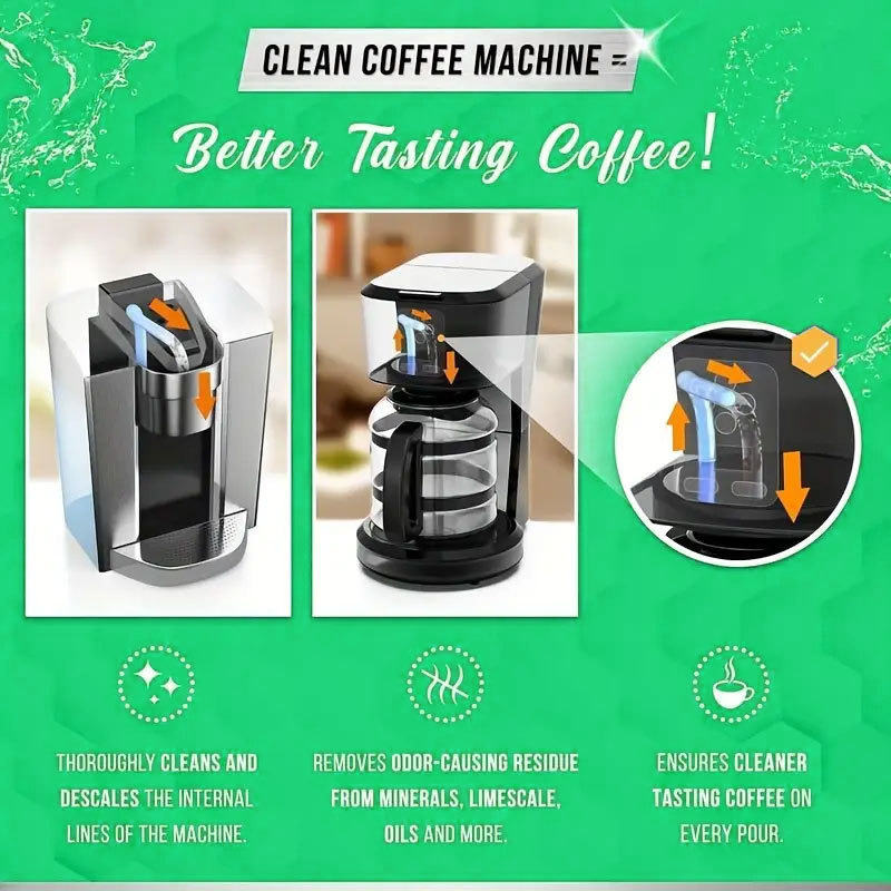 30Pcs Coffee Machine Cleaning  - огляд і ціна Backflush Tablet Cleaner