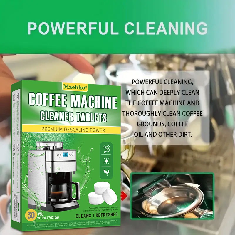 30Pcs Coffee Machine Cleaning  - огляд і ціна Backflush Tablet Cleaner